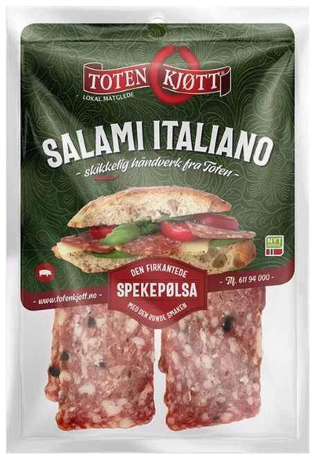Hovedbilde Salami Italiano oppskåret