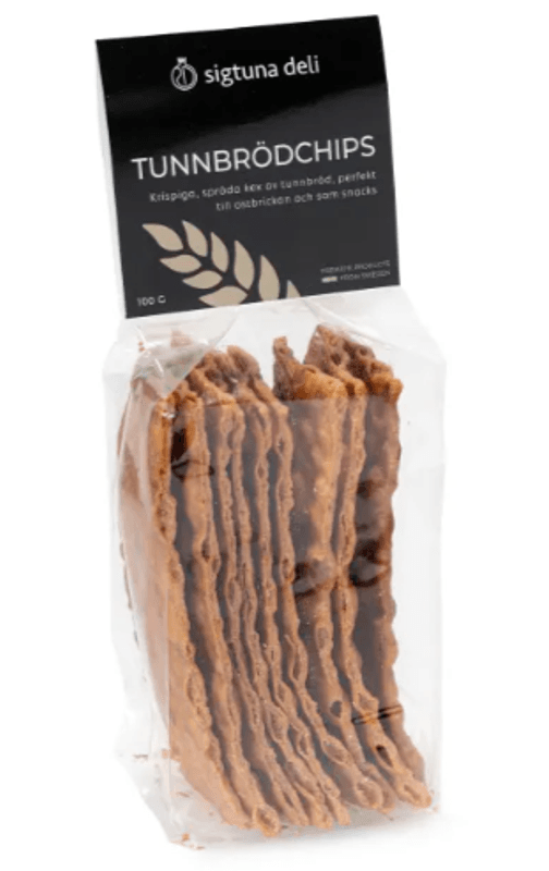 Tunnbrödschips 100g, Sigtuna Deli