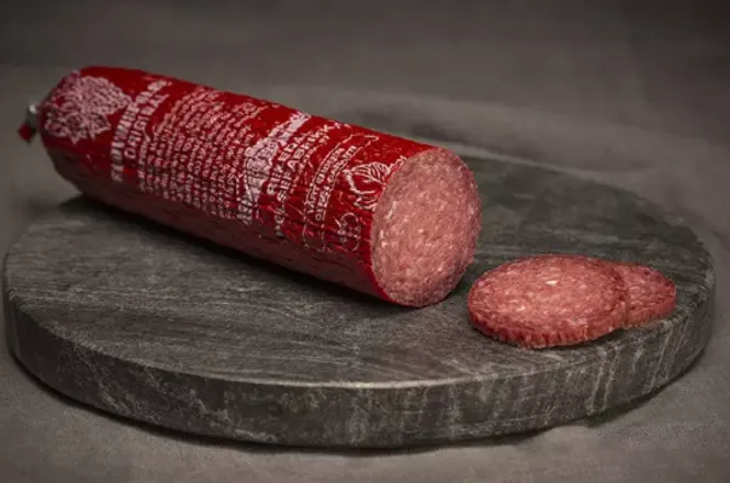 Hovedbilde Rekedal Rødvinspølse ca 550g