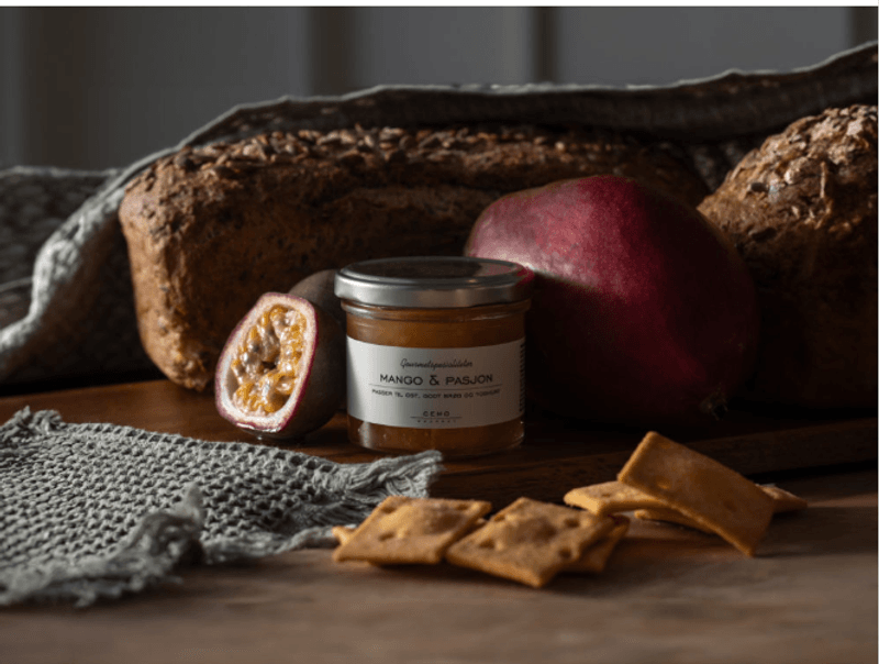 Mango & pasjonssyltetøy